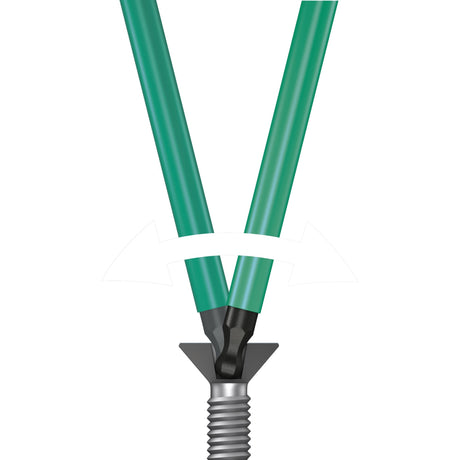 Wera Inbusschlüsselsatz 950 9 Sechskant-Plus 1 (Chrom, 9-teilig, 1,5 mm bis 10 mm)