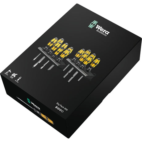 Wera Big Pack 900 Schraubendreher-Set (schwarz gelb, 13-teilig)