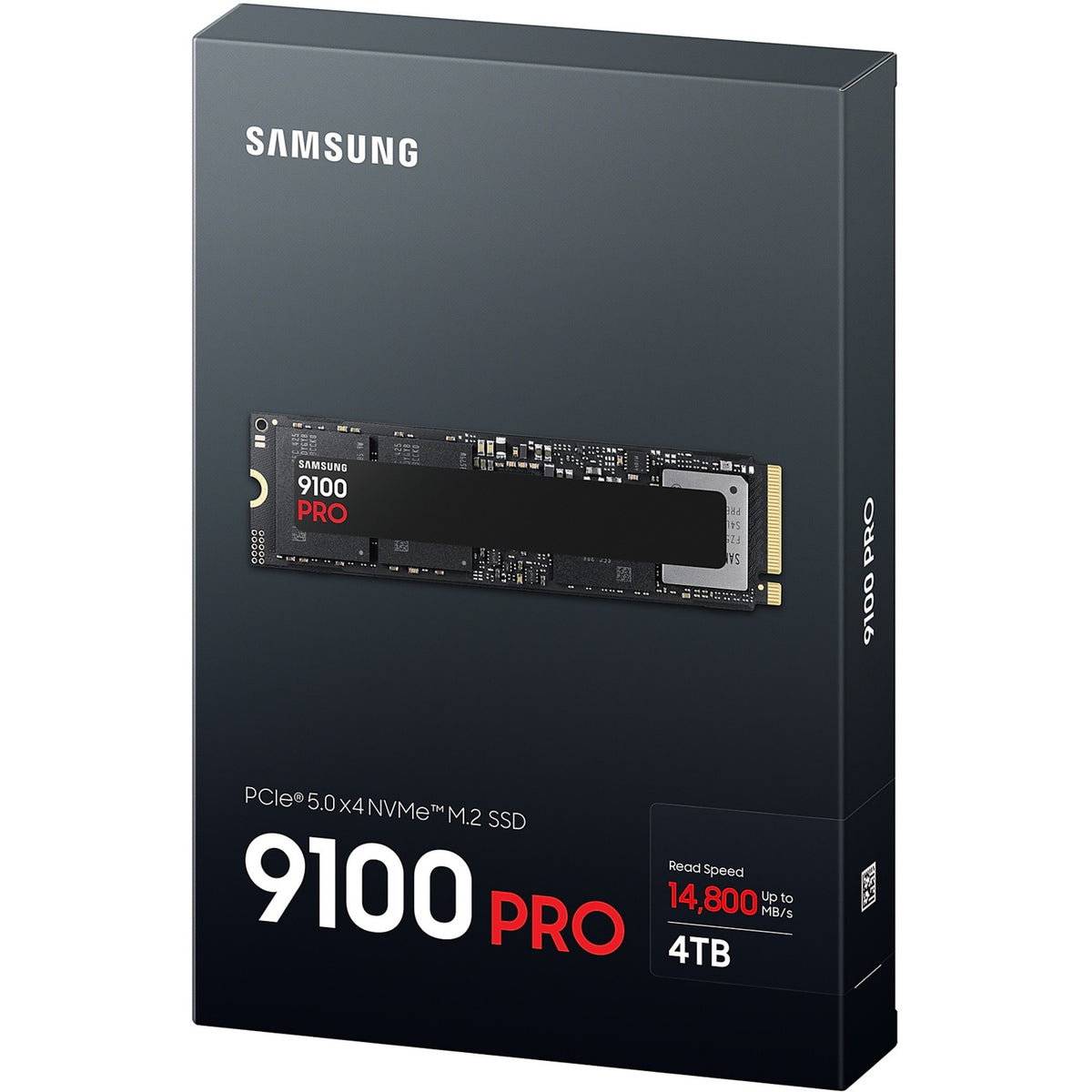 Samsung mz-vap4t0bw 9100 pro pcie® 5.0 nvme™ m.2 SSD – 4 TB, 4 TB, M.2, 14800 MB s