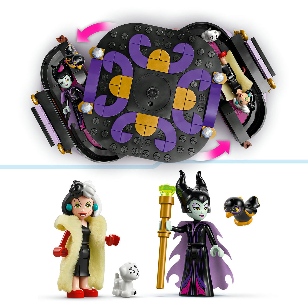 Lego Disney 43262 Die Kleider von Maleficent und Cruella de Vil