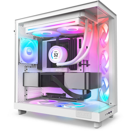 Nzxt f280 RGB Core Gehäuselüfter (weiß, 2 Stück, 280 x 140 x 26 mm)