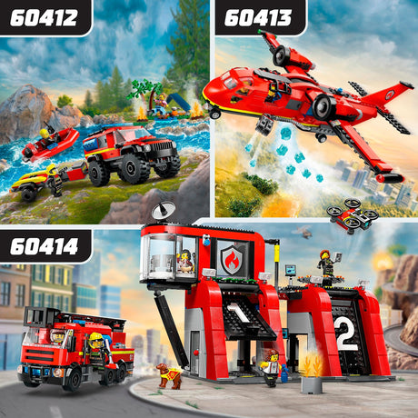 Lego City Feuerwache und Feuerwehrauto – 60414
