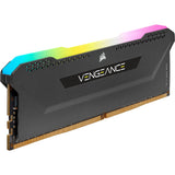 Corsair 32 GB DDR4-3200 (2x 16 GB) RAM-Kit (schwarz, CMH32Gx4M2Z3200C16, Vengeance RGB Pro SL, XMP 2.0, AMD Ryzen Optimized)