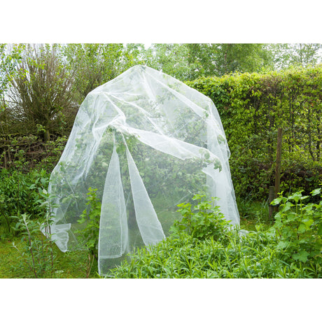 Nature Anti-Insekten-Insektenschutzgitter (weiß transparent, 5,2 x 5 m)