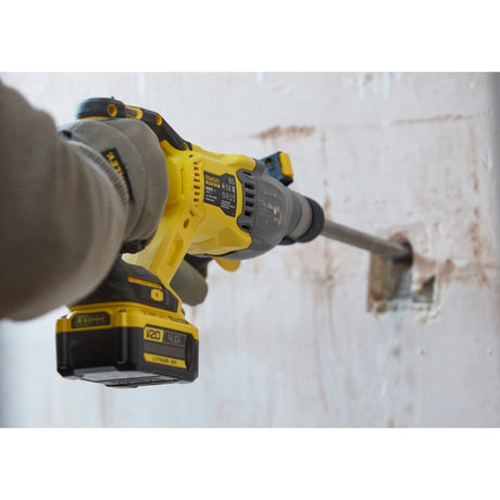 Stanley Fatmax V20 18 V bürstenloser Akku-Bohrhammer Combo Kit Hammerbohrer (Gelb Schwarz, SDS+, 2 Akkus und Ladegerät im Lieferumfang enthalten, mit Koffer)