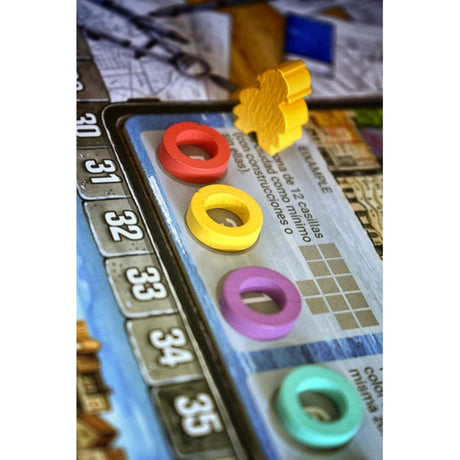 999games 999 Games Städte Brettspiel (Niederländisch, 2 – 4 Spieler, 30 Minuten, ab 10 Jahren)
