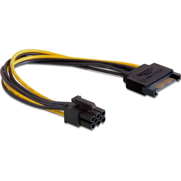 Delock 15-Pin SATA > 6-Pin PCIe