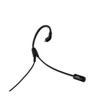 Antlion kimura microphone cable - 2-pin in-ear oortjes (zwart)