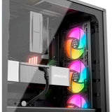 Ruhig sein! Pure Base 501 lx Midi-Tower-Gehäuse (schwarz | 2x USB-A | 1x USB-C | RGB | gehärtetes Glas)