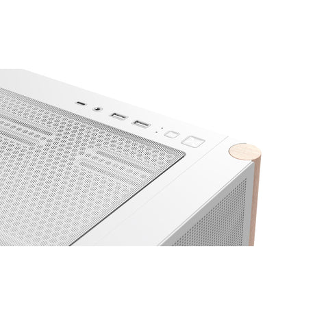 Aerocool b301a Mini-Tower-Gehäuse (weiß | 1x USB-A | 1x USB-C | RGB)