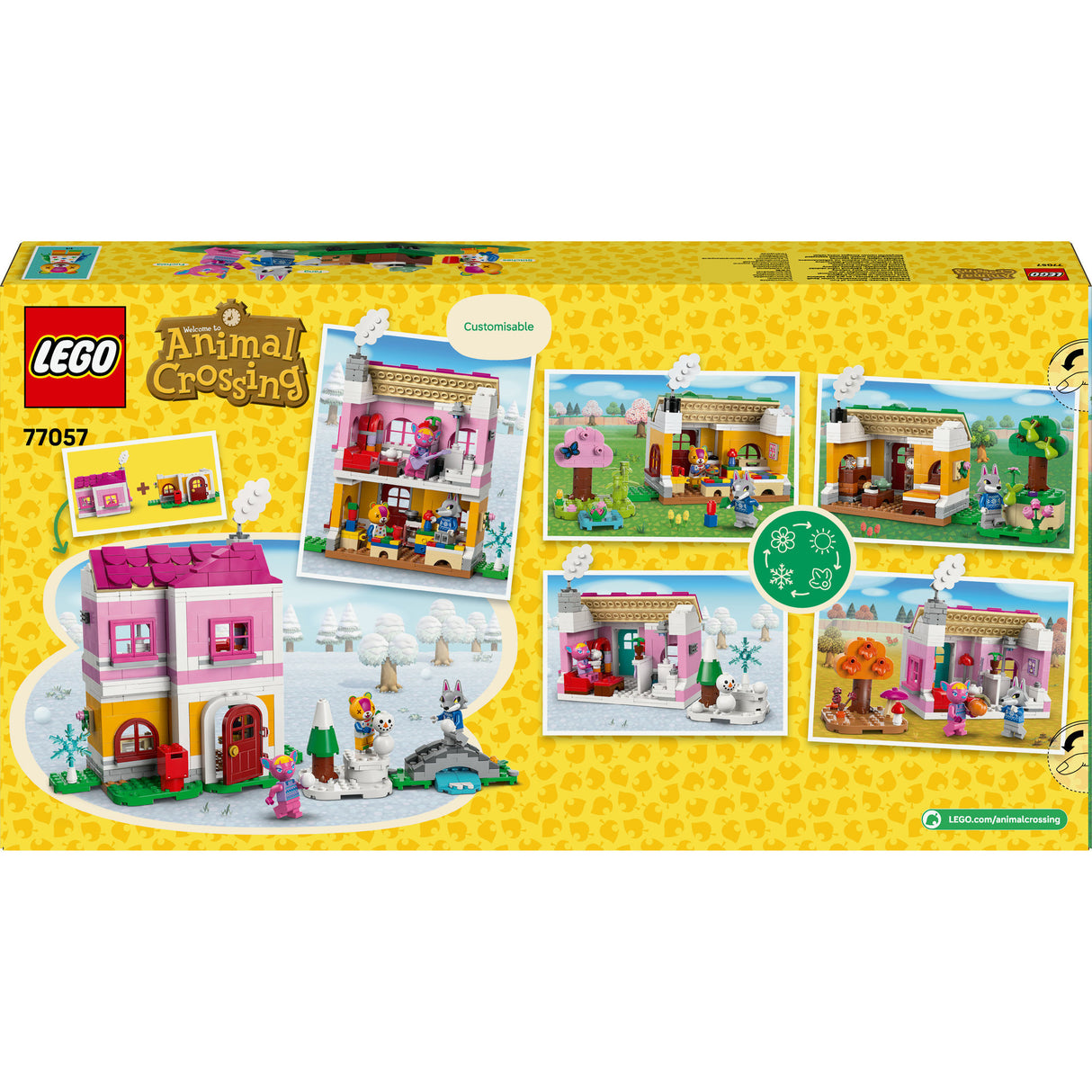 Lego Animal Crossing 77057 Kreativhäuser