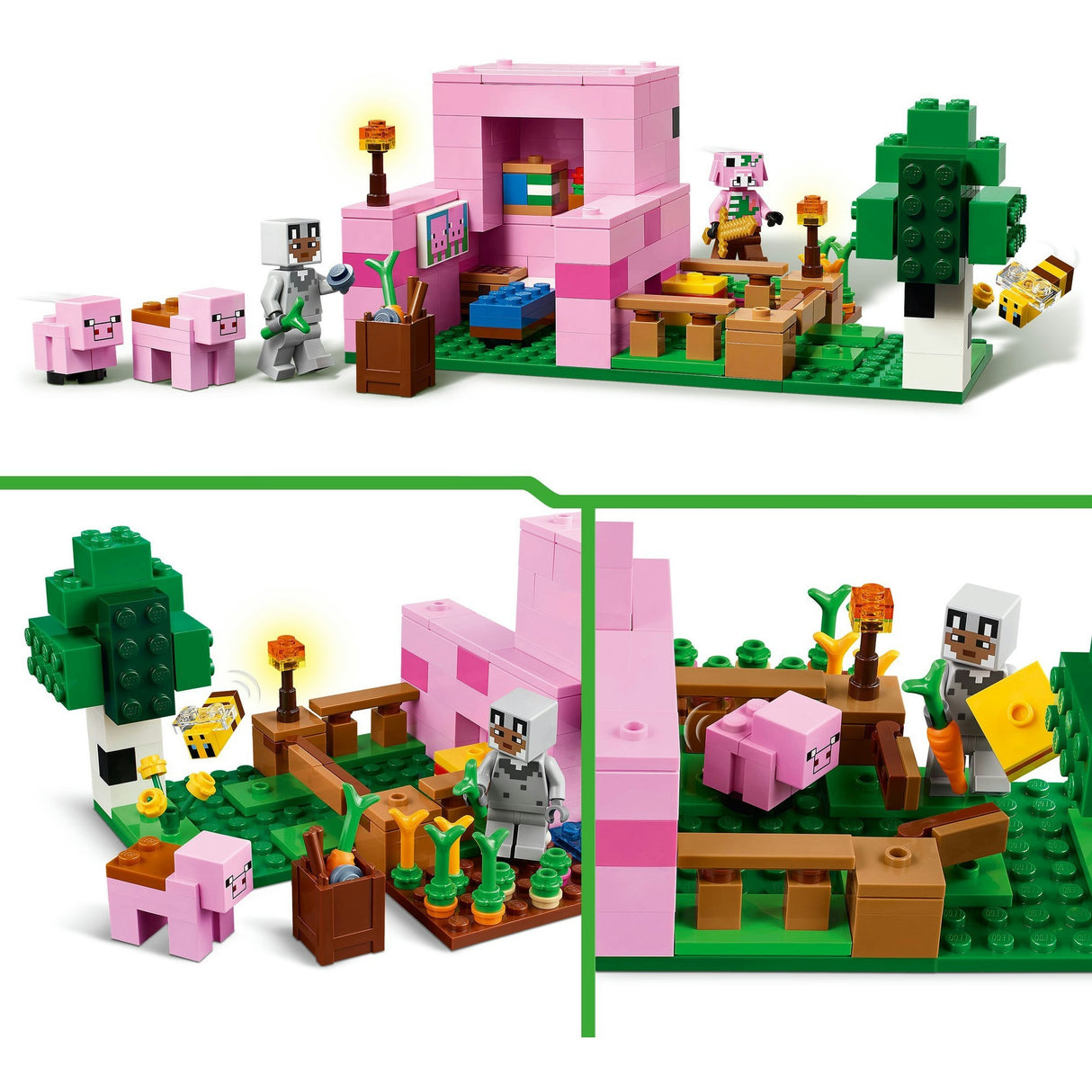 Lego Minecraft 21268 Das Ferkelhaus