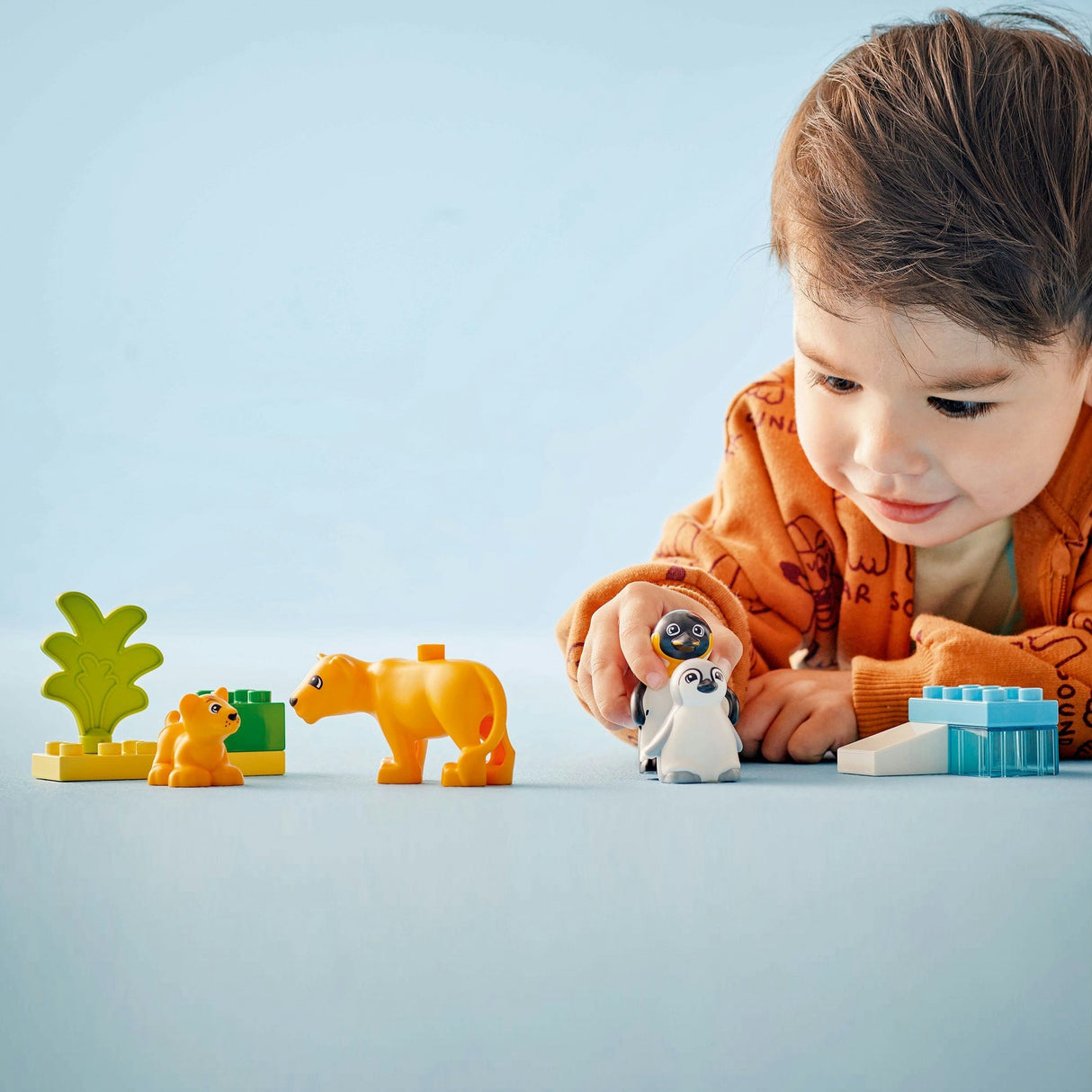 Lego Duplo 10442 Wildtierfamilien Pinguine und Löwen