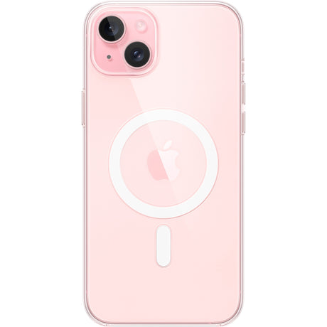 Apple transparente Hülle mit Magsafe für iPhone 15 plus Handyhülle (transparent)