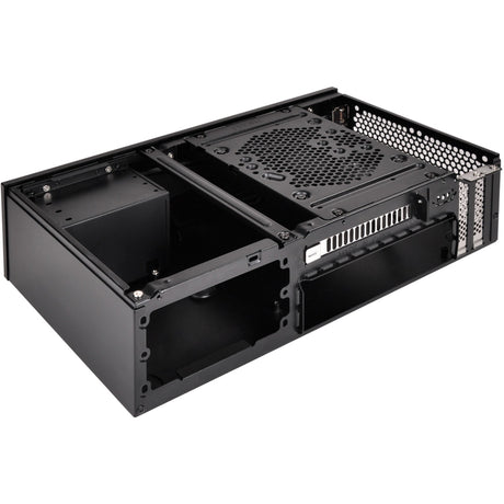 Silverstone sst-ml09b htpc-gehäuse (schwarz | 2x usb-a)