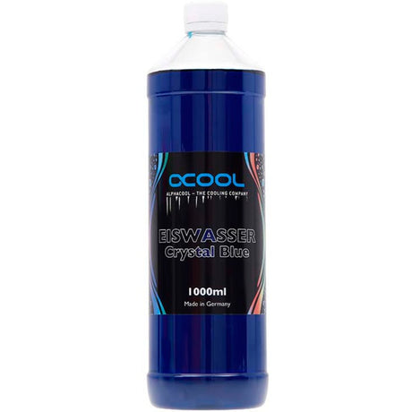 Alphacool Eiswasser Crystal Blue UV-aktives Kühlmittel (blau, 1000 ml)