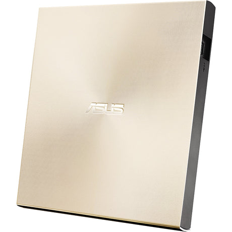 Asus ZenDrive U8M Externer DVD-Brenner (Gold Schwarz, USB-C-Schnittstelle, M-Disc)
