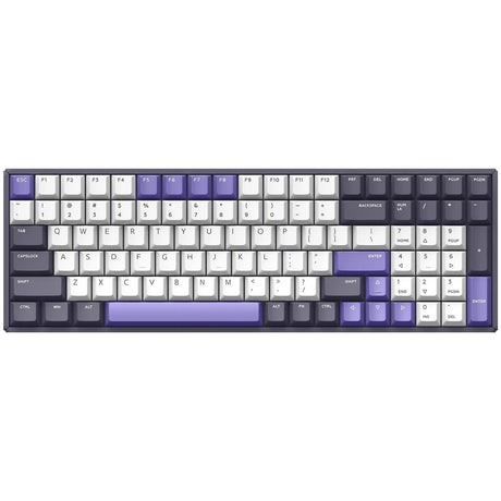 Iqunix F97 Lavandin Wireless mechanischer Tastatur