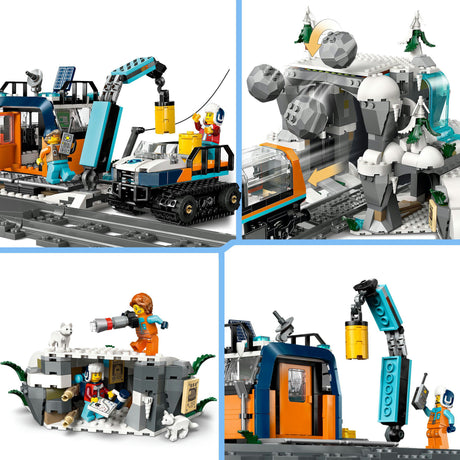 Lego City Forschungszug am Nordpol, Fahrzeugspielzeug – 60470