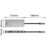 ACT-Konnektivität USB-C 4K Docking Station für 1 HDMI-Monitor, Ethe
