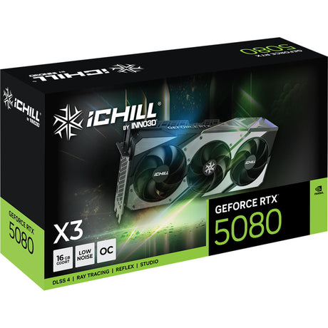 Inno3d Geforce RTX 5080 Ichill X3 Grafikkarte (DLSS 4, 3x Display Port, 1x HDMI 2.1)