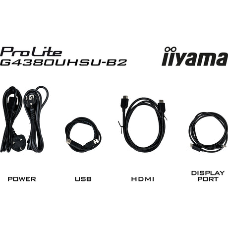Iiyama G-Master Red Eagle G4380uhsu-B2 42,5 4K UHD Gaming-Monitor (schwarz, 2x HDMI, 2x Displayport, 4x USB-A, USB-B, 144 Hz)