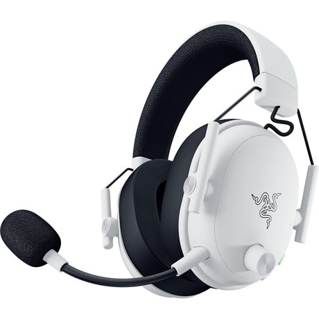 Razer Blackshark v3 Over-Ear-Gaming-Headset (weiß schwarz, PC, Playstation 4 und 5, Bluetooth)