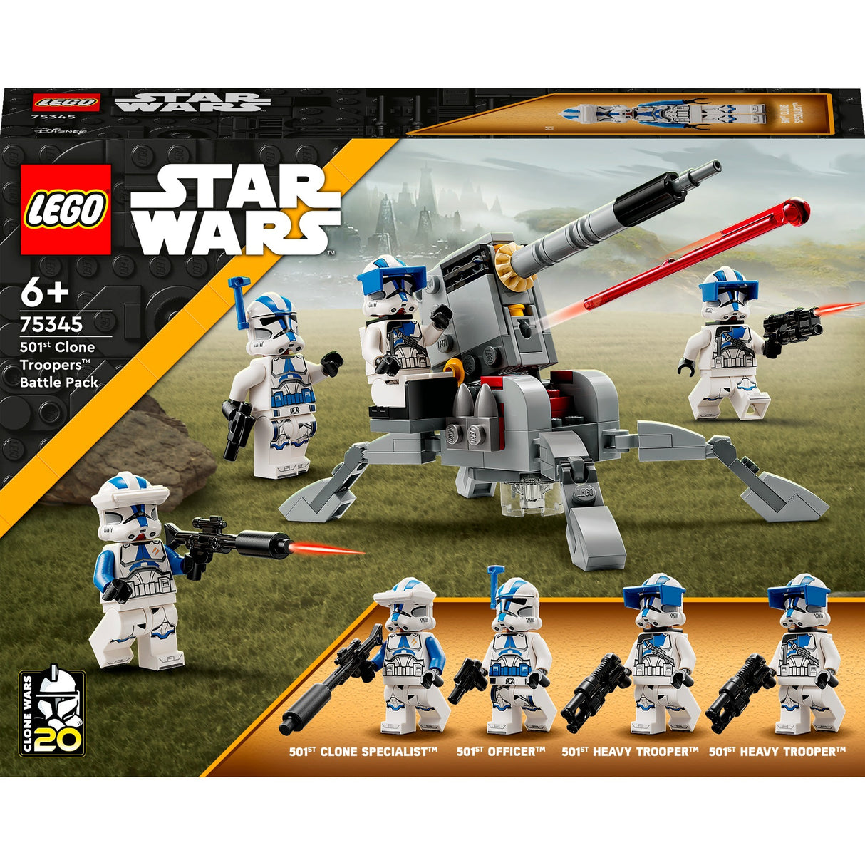 Lego Star Wars 75345 501st Klon Troopers Battle Pack