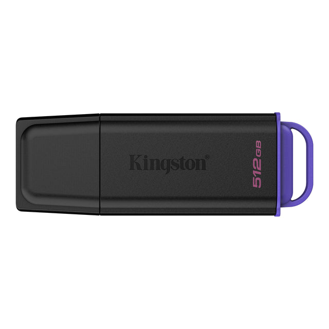 Kingston Data Traveler Exodia 512 GB USB-Stick (schwarz lila, USB-A 3.2 gen 1 (5 GBit s))