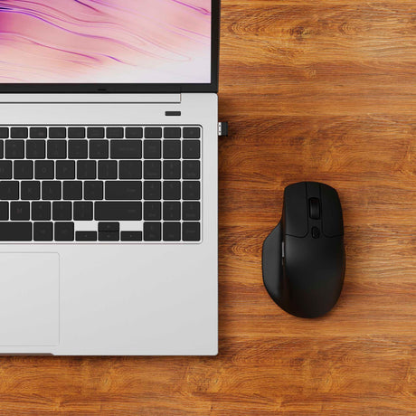 Keychron m6-a1 kabellose Maus (schwarz, 100 – 26.000 dpi, USB-C Bluetooth 5.1 2,4 GHz)