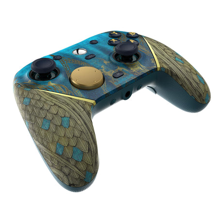 Gamesir G7 Pro Tri-Mode – Wuchang-Version (kabellos für Xbox), Gamepad (Blaugold, Xbox Series X|s, Xbox One, PC, Android, Steam)
