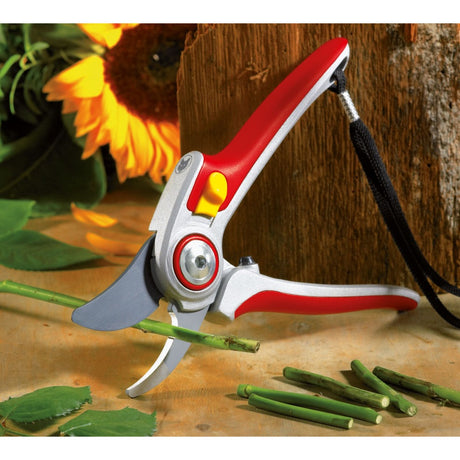 Wolf-garten Gartenschere Profi RR 5000 - max. Schnittdurchmesser 25 mm - Links- und Rechtshänder - Schnittwinkel 30° - austauschbare Klingen