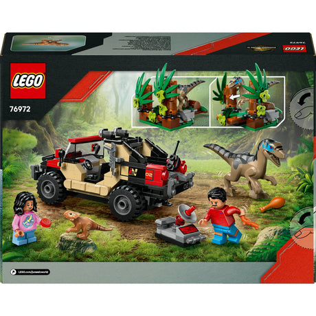 Lego Jurassic World 76972 Offroad-Eaptor-Flucht