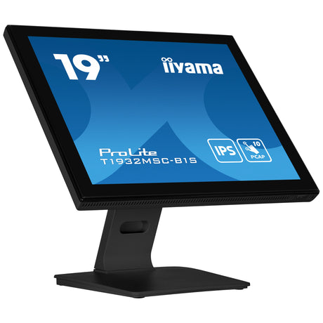 Iiyama Prolite T1932MSC-B2S 19 Touchscreen-Monitor (schwarz, 1x Display-Port, 1x HDMI)