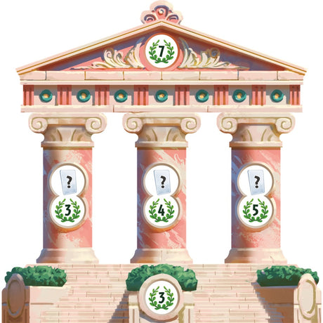 Asmodee 7 Wunder: Architekten-Brettspiel (Niederländisch, 2 - 7 Spieler, 25 Minuten, ab 8 Jahren)