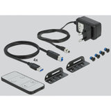 Delock DisplayPort 1.4 KVM Switch
