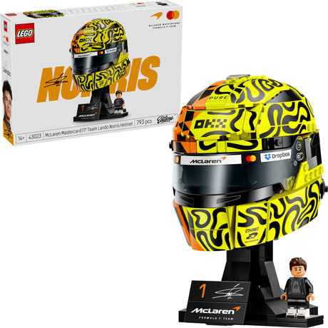Lego Editions McLaren Mastercard F1 Team Helm von Lando Norris Bausatz für Kinder 43023