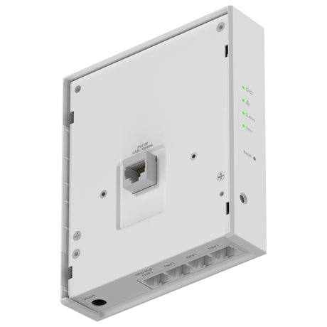 Netgear Insight Managed WiFi 6 AX1800 Dual Band Gigabit PoE Access Point (WAX610W) (Weiß)
