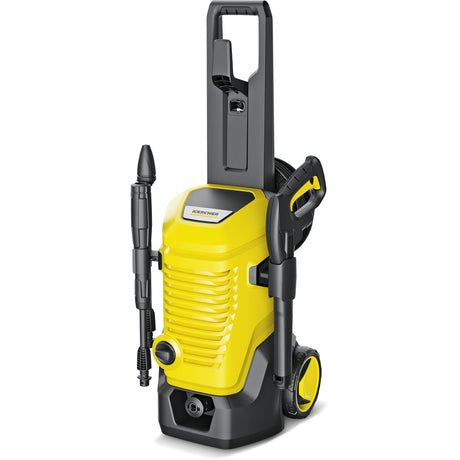Kärcher K 5 WCM Premium Home Hochdruckreiniger (Gelb Schwarz, mit Schmutzfräse, Schlauchtrommel und Flächenreiniger)