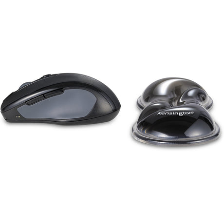 Kensington Slim Duo Gel-Maus-Trackball-Handgelenkauflage (Grau-Schwarz)
