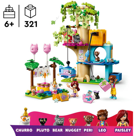 Lego Friends 42666 Katzengeburtstagsparty und Baumhaus
