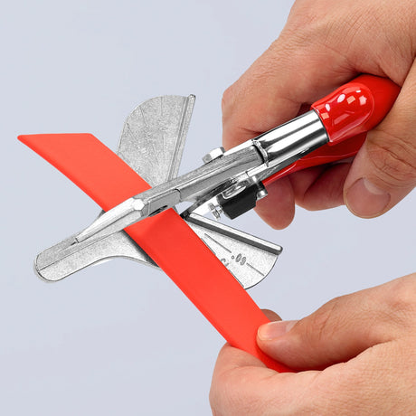 Knipex 94 35 215 Gehrungsschneider für Kunststoff- und Gummiprofile