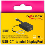 Delock USB-C> Mini-Displayport-Adapterschlüsselring