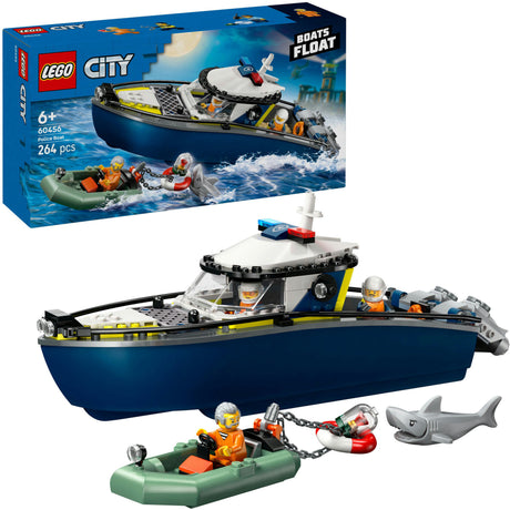 Lego City 60456 Verfolgungsjagd mit Polizeiboot