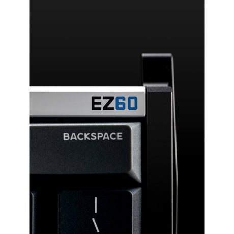 Iqunix EZ60 Magnetschalter-Gaming-Tastatur (schwarz, US-Layout (QWERTZ), Gateron Star Trail, 60 %, RGB, Double-Shot-PBT-Tastenkappen)
