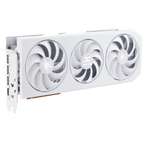 Powercolor Radeon RX 9070 XT Hellhound Spectral White 16GB GDDR6 Grafikkarte (weiß, RDNA4, GDDR6, 3x Display Port, 1x HDMI)