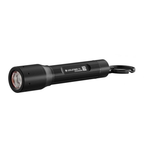 Ledlenser Schlüsseltaschenlampe p3 (schwarz, 130 lm, 6000-7500k)