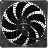 Silverstone Air Penetrator 184i Pro Gehäuselüfter (schwarz, 180 x 180 x 32 mm, PWM)