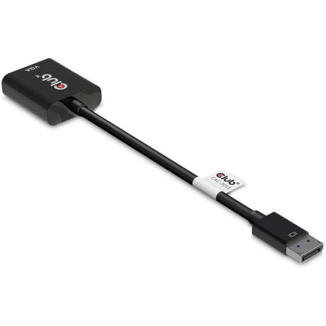 Club 3D Displayport 1.1 auf VGA Aktiver Adapter (Schwarz)