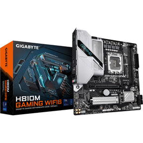 Gigabyte h810m gaming wifi6 socket 1851 moederbord (raid, gb-lan, sound, µatx)